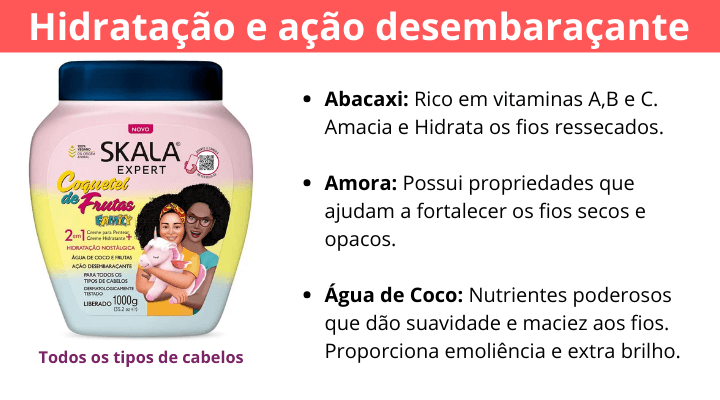 Coquetel de Frutas Skala - Imagem e composição do produto